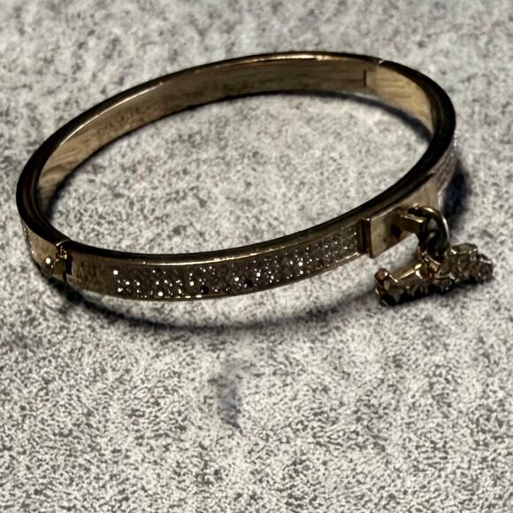 Coach Gold Charm Bangle Bracelet - Picture 3 of 6